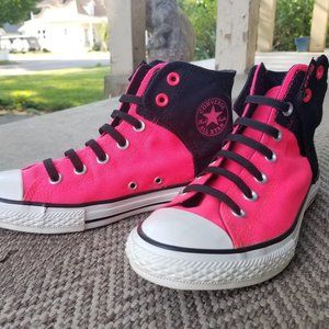 CONVERSE Chuck Taylor High Top Womens Juniors Pink